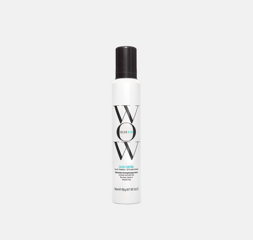 Color Wow Color Control Toning & Styling Foam 200 ml från Ana Sweden – blå toningsmousse som neutraliserar varma toner i mörkt hår