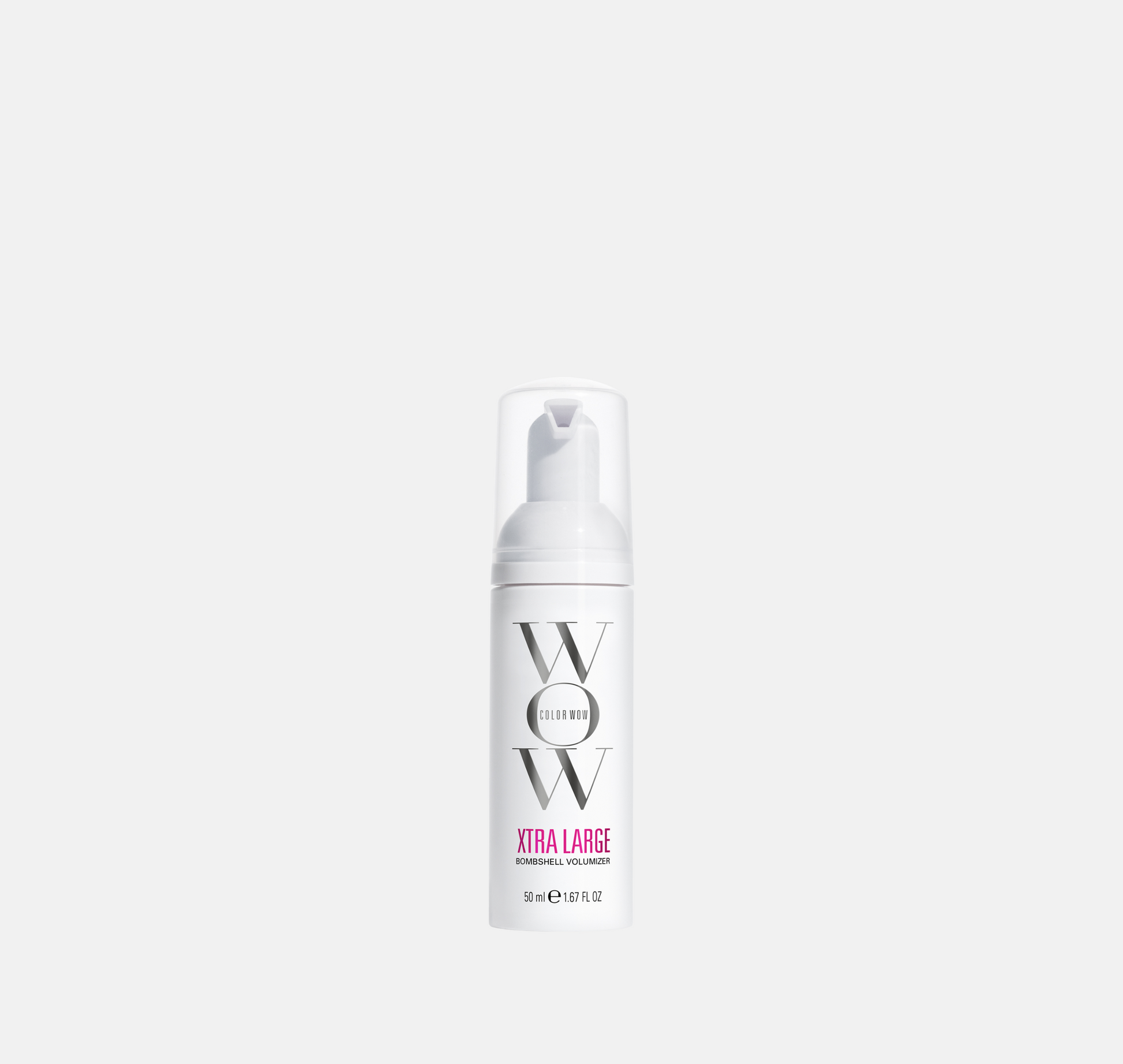 Xtra Large Bombshell Volumizer 50 ml volymgivande mousse för löshår och naturligt hår med bambu och värmeskydd