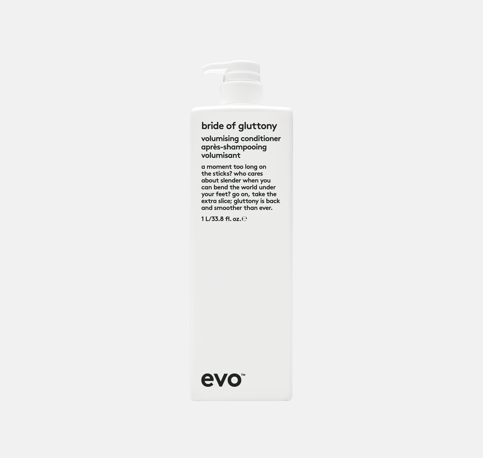 Bride of Gluttony Volumising Conditioner 1000 ml – volymbalsam för fint och färgbehandlat hår med UV-skydd
