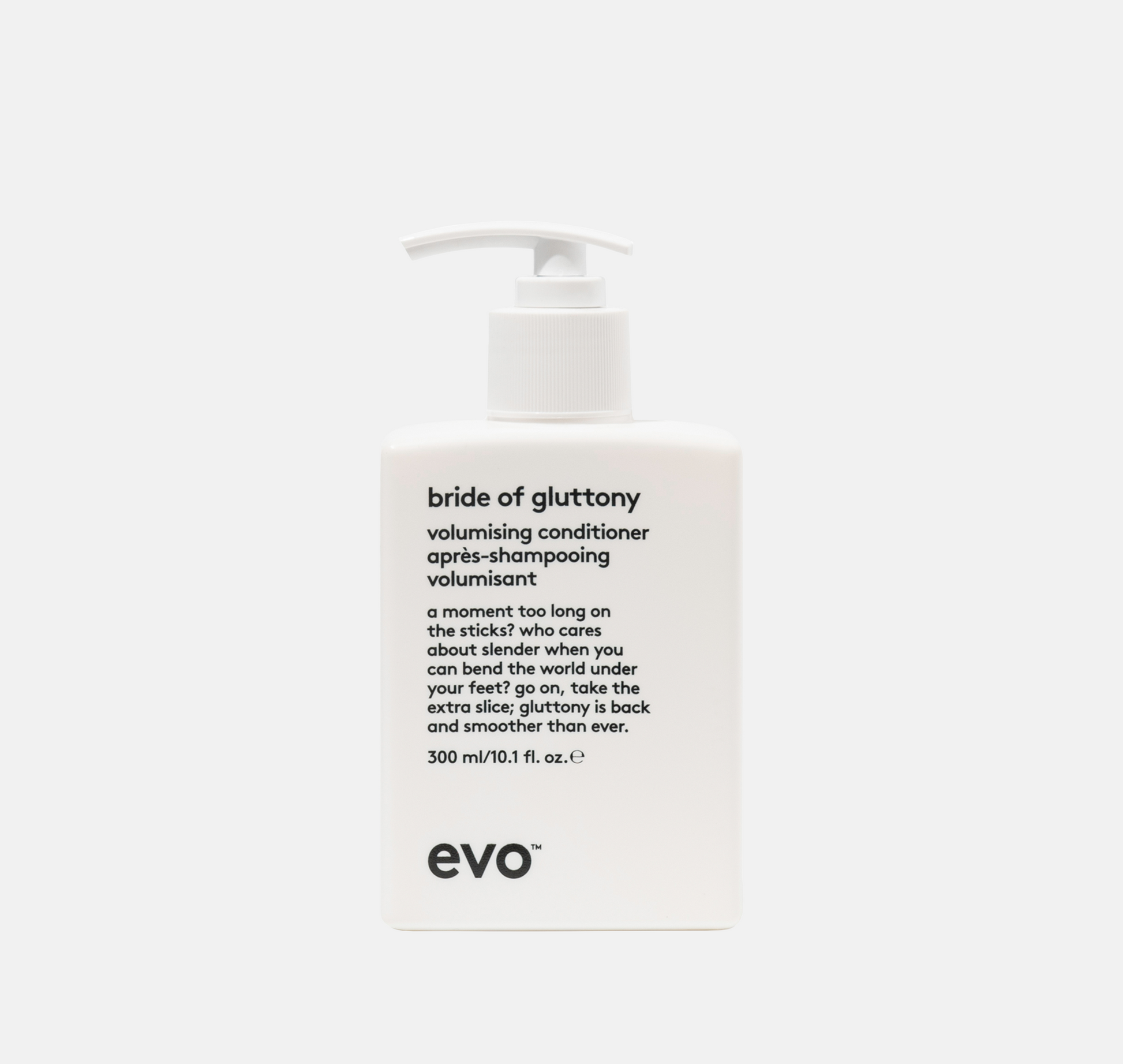 Bride of Gluttony Volumising Conditioner 300 ml – volymbalsam för fint och färgbehandlat hår med UV-skydd