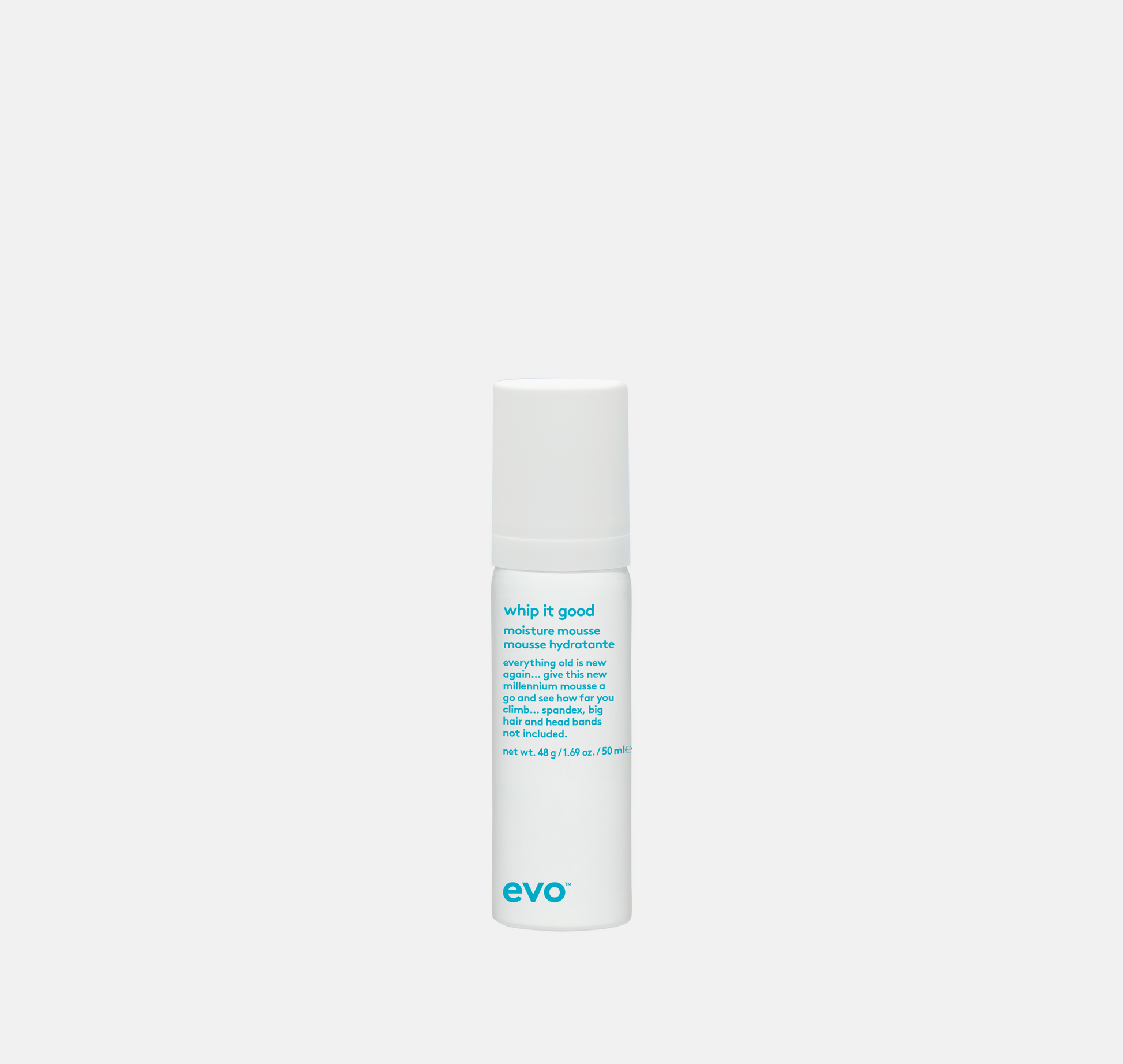 Whip It Good Moisture Mousse 50 ml – fuktgivande stylingmousse för torrt och färgbehandlat hår, motverkar friss och ger glans