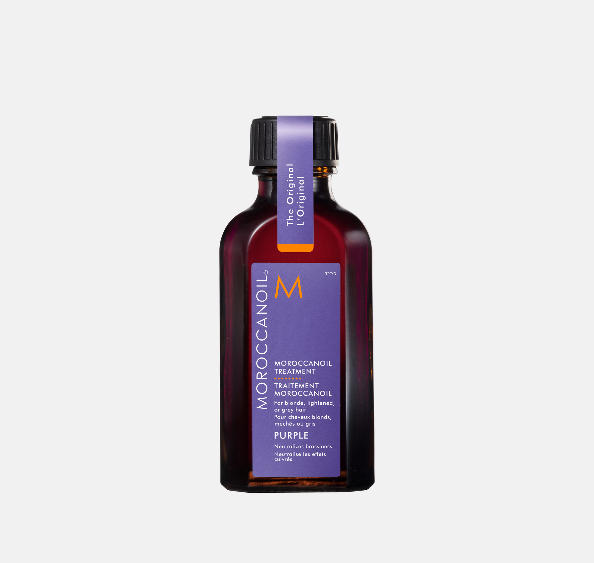 Moroccanoil Treatment Purple 50 ml – tonkorrigerande hårolja för blont, grått och blekt hår