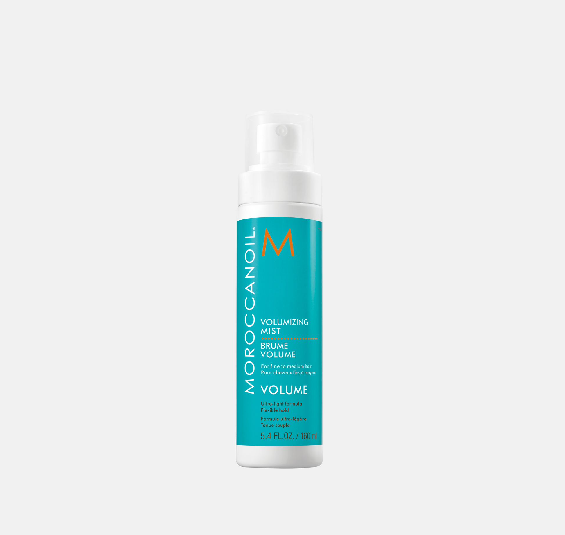 Moroccanoil Volumizing Mist 160 ml – volymgivande spray för fint hår, med arganolja och risaminosyror
