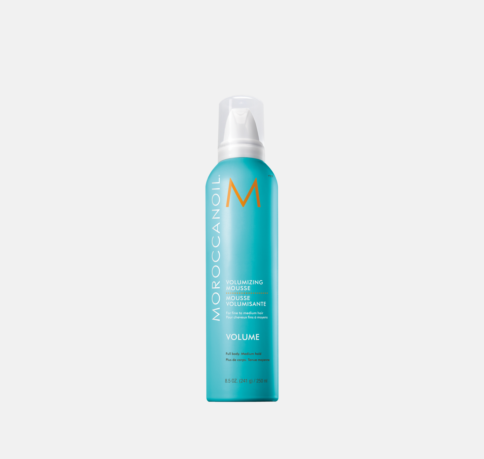 Moroccanoil Volumizing Mousse 250 ml – volymgivande mousse för tunt hår med arganolja, viktlös och klibbfri styling