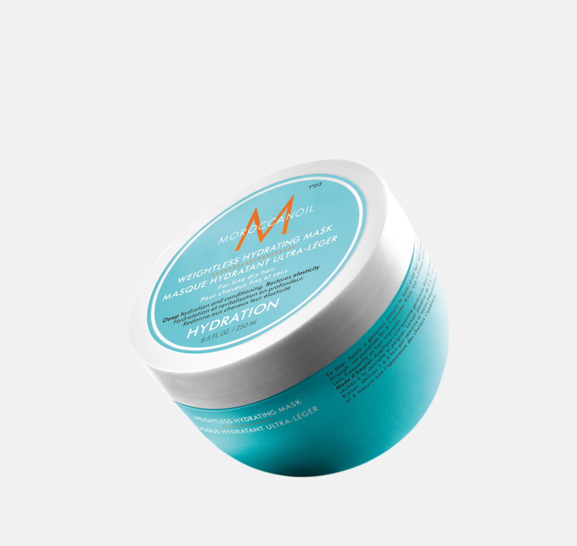 Weightless Hydrating Mask 250 ml – viktlös fuktinpackning med arganolja för torrt hår, återfuktande and glansgivande mask