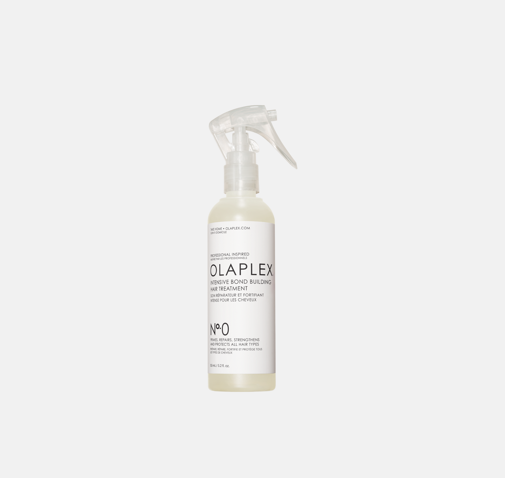 Olaplex No. 0 spray 155 ml reparerar skadat, färgat och kemiskt behandlat hår – stärker håret inifrån och passar även löshår