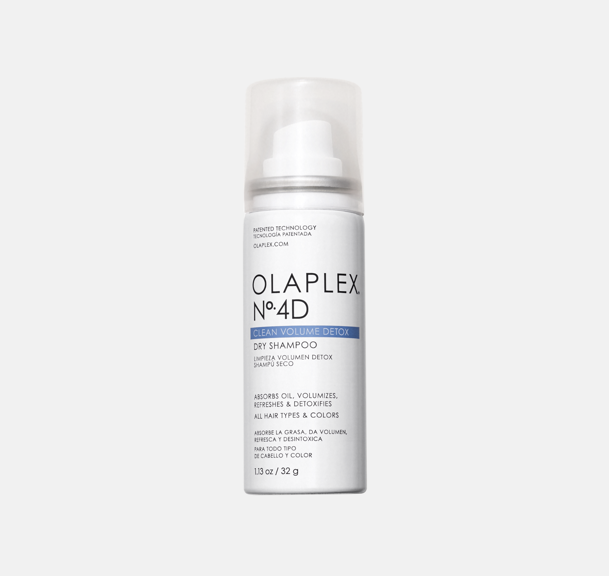 Olaplex No.4D 50 ml Detox Dry Shampoo – volymgivande torrschampo som fräschar upp, stärker håret och vårdar hårbotten utan rester.