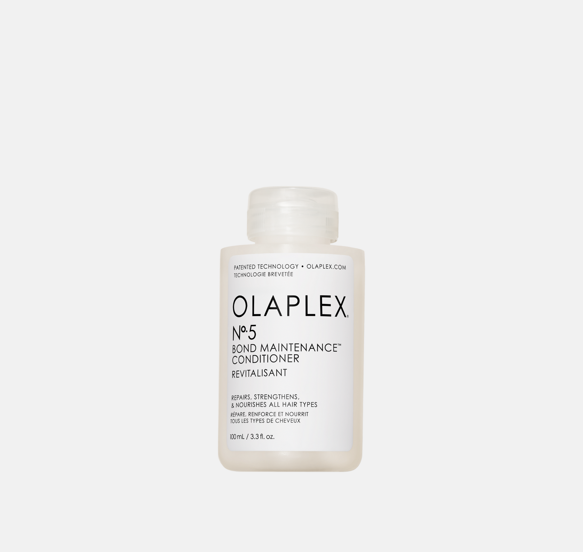Olaplex No. 5 balsam 100 ml som stärker, återfuktar och reparerar skadat hår – skonsam för färgat hår & löshår/extensions