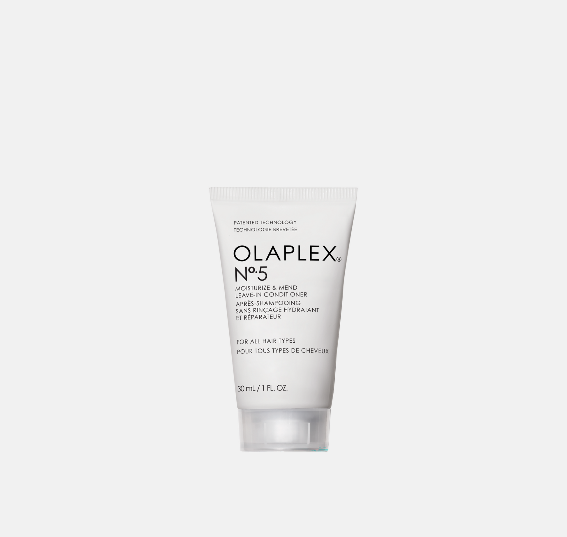 Olaplex No.5 Leave-In Conditioner 30 ml i travel size förpackning - återfuktar, stärker och skyddar håret med värmeskydd upp till 232 °C utan att tynga ner.