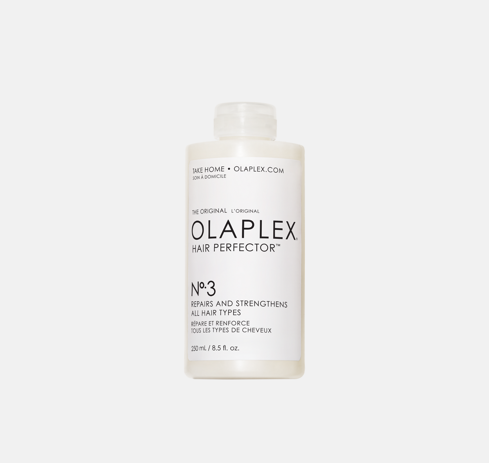 Olaplex No. 3 Hair Perfector – stärkande hårbehandling som reparerar skadat hår och bygger upp disulfidbindningar för 3x styrka